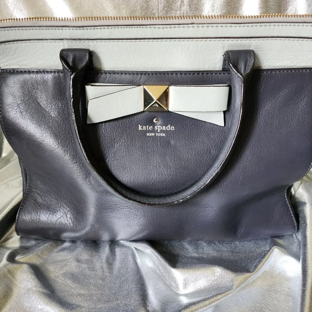 Two-tone Kate‎ Spade blue/gray Satchel